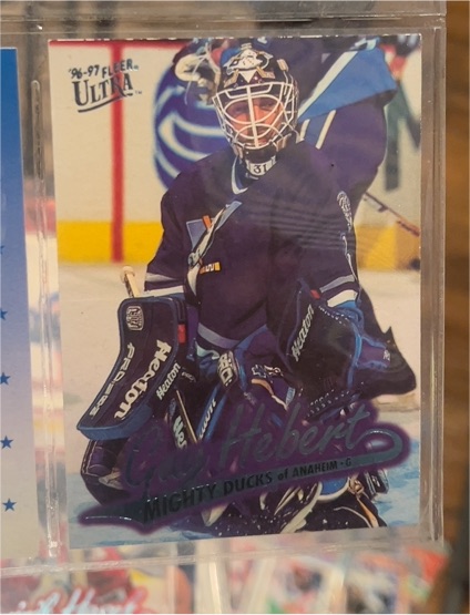 1996-97 Fleer Ultra Gold Medallion #G-1 Guy Hebert — front