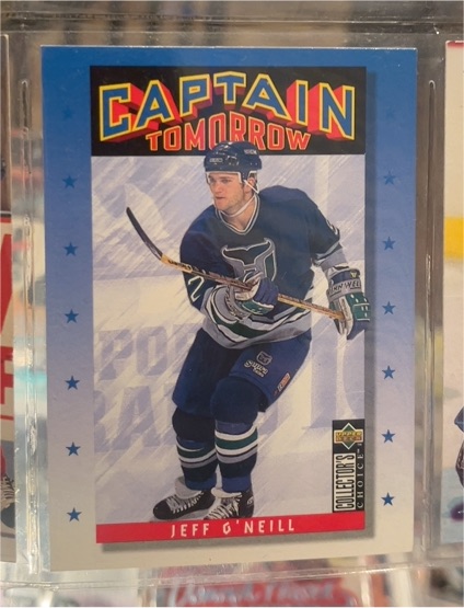 1996-97 Upper Deck Collector's Choice #343 Jeff O'Neill — front