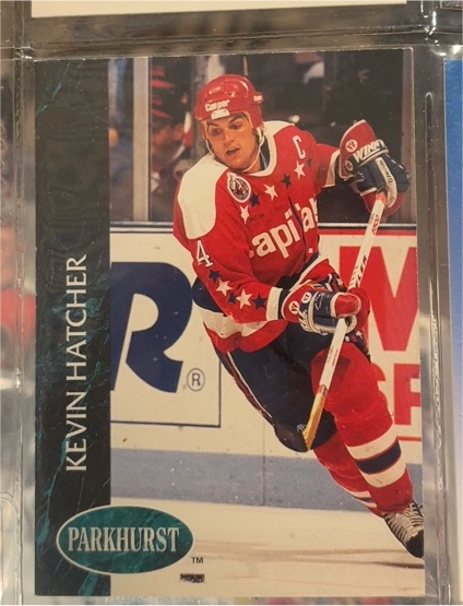1992-93 Parkhurst #198 Kevin Hatcher — front