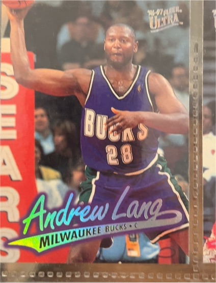 1996-97 Fleer Ultra #210 Andrew Lang — front
