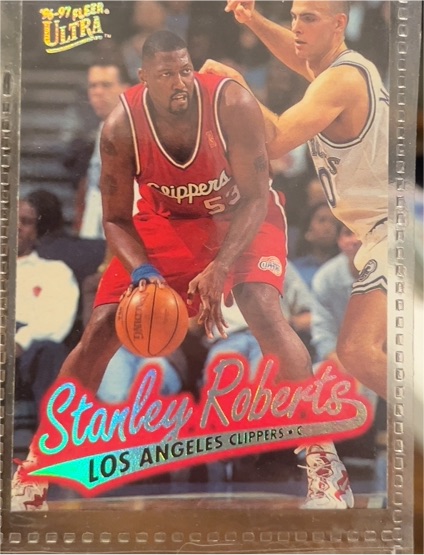 1996-97 Fleer Ultra Gold Medallion #G-199 Stanley Roberts — front