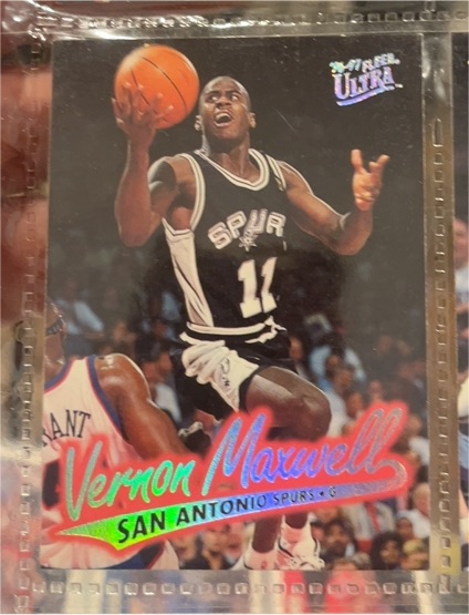 1996-97 Fleer Ultra #242 Vernon Maxwell — front