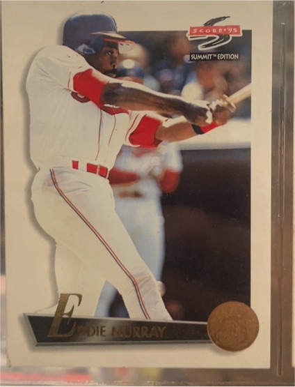 1995 Score Summit Edition Eddie Murray — front