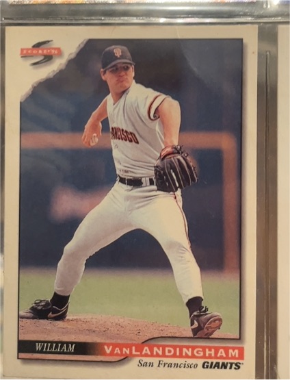 1996 Score #164 William VanLandingham — front