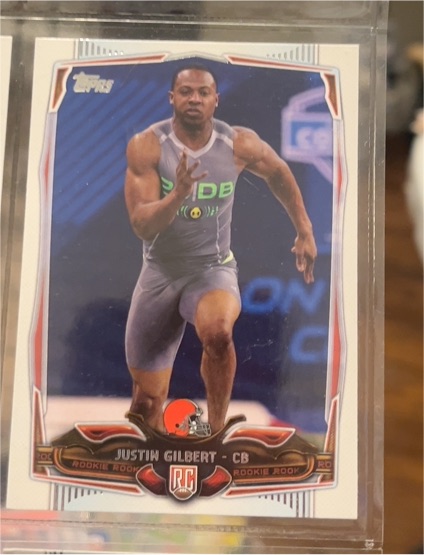 2014 Topps #426 Justin Gilbert — front