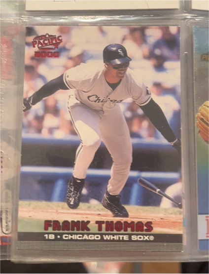 2000 Pacific #107 Frank Thomas — front