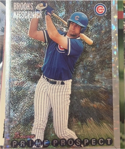 1995 Bowman #263 Brooks Kieschnick — front