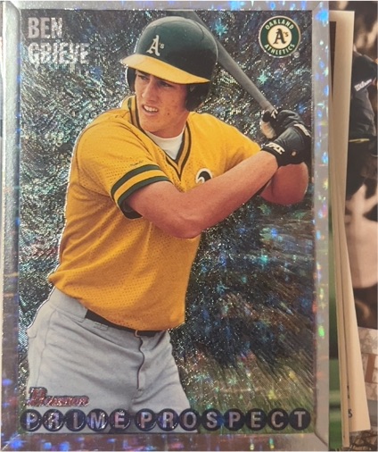 1995 Bowman #258 Ben Grieve — front