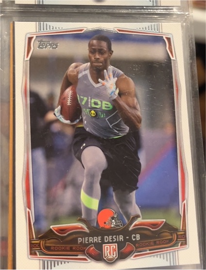 2014 Topps #403 Pierre Desir — front