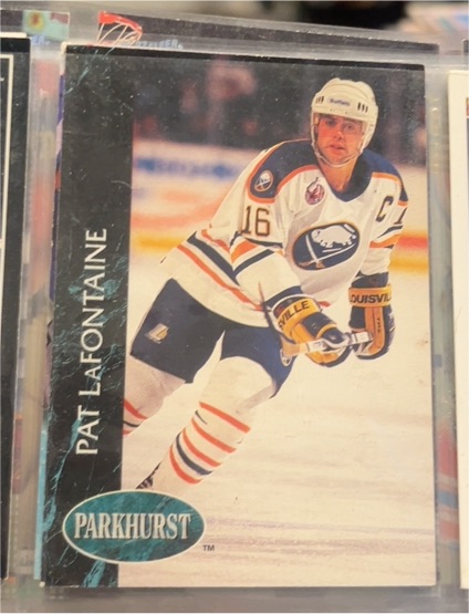 1992-93 Parkhurst #12 Pat LaFontaine — front