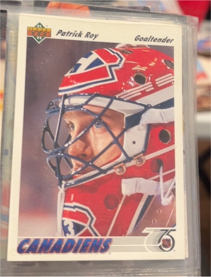 1991-92 Upper Deck #137 Patrick Roy — front