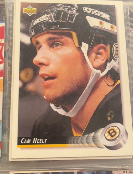 1992-93 Upper Deck #86 Cam Neely — front