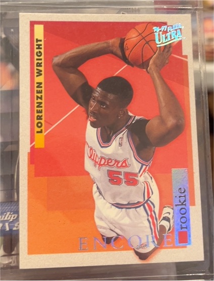 1996-97 Fleer Ultra #278 Lorenzen Wright — front