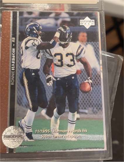 1996 Upper Deck #37 Ronnie Harmon — front