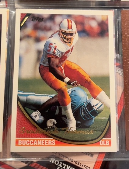 1994 Topps #180 Broderick Thomas — front