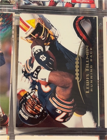 1995 Pinnacle #20 Lewis Tillman — front