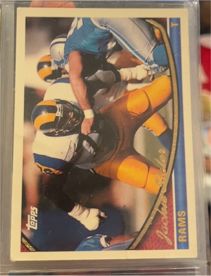 1994 Topps #390 Jackie Slater — front
