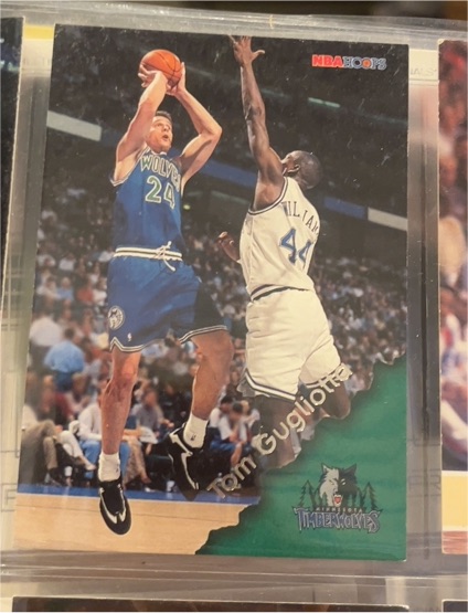 1996-97 NBA Hoops #93 Tom Gugliotta — front