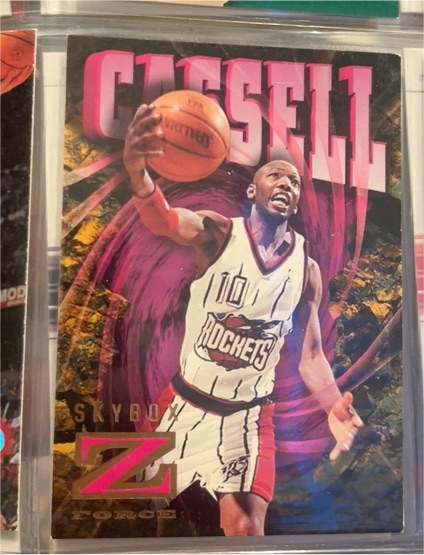 1996-97 SkyBox Z-Force #32 Sam Cassell — front