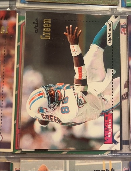 1996 SkyBox Impact #74 Eric Green — front