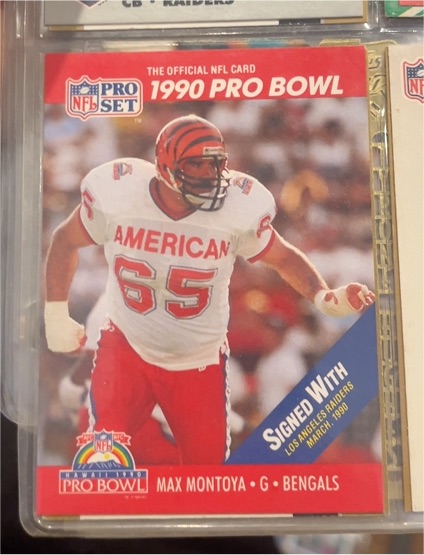 1990 Pro Set #358 Max Montoya — front