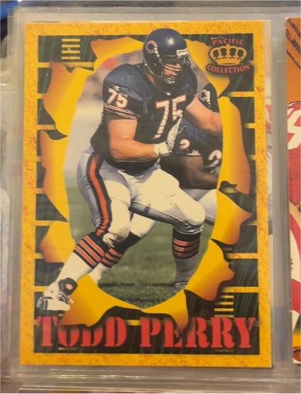 1996 Pacific Collection #SM75 Todd Perry — front
