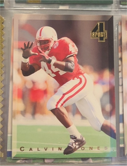 1994 Classic Four Sport #75 Calvin Jones — front