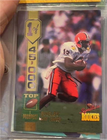 1994 Signature Rookies #24 Shelby Hill — front