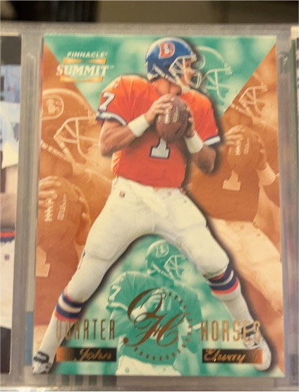 1996 Pinnacle Summit #196 John Elway — front