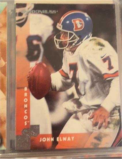 1997 Donruss #18 John Elway — front