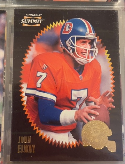 1996 Pinnacle Summit #58 John Elway — front