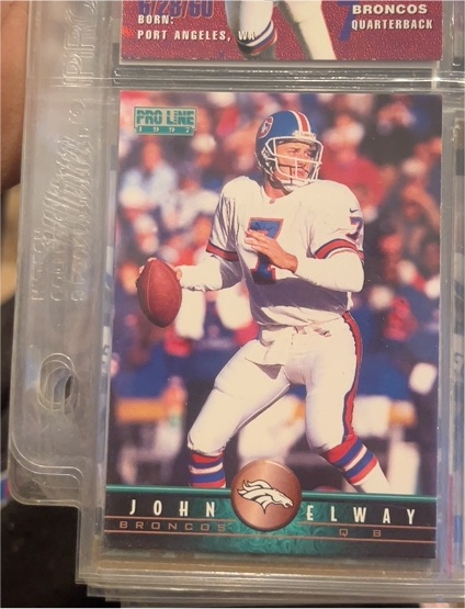 1997 Pro Line #79 John Elway — front