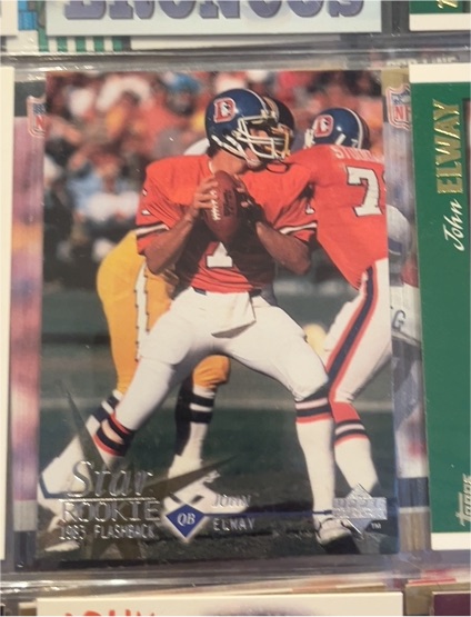 1997 Upper Deck Star Rookie Flashback #34 John Elway — front