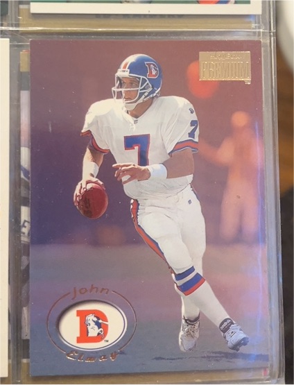 1996 SkyBox Premium #51 John Elway — front