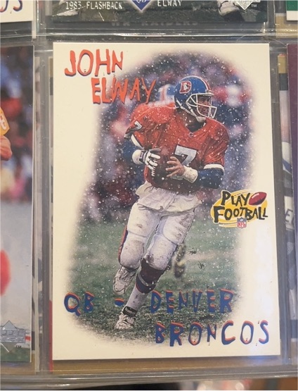 1996 NFL Properties Back to School #NNO John Elway — front