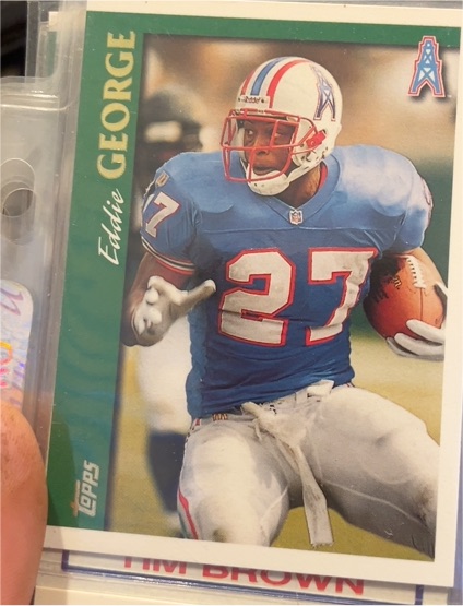 1997 Topps #140 Eddie George — front