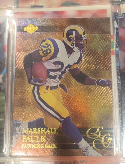 2000 Collector's Edge #143 Marshall Faulk — front
