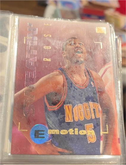 1994-95 Skybox Emotion #5 Stacey King — front