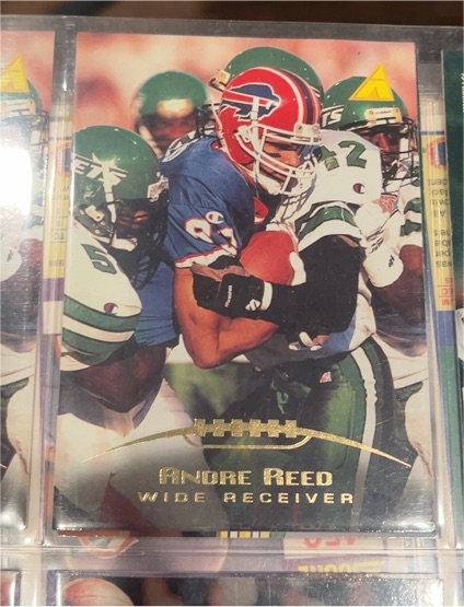 1995 Pinnacle #119 Andre Reed — front