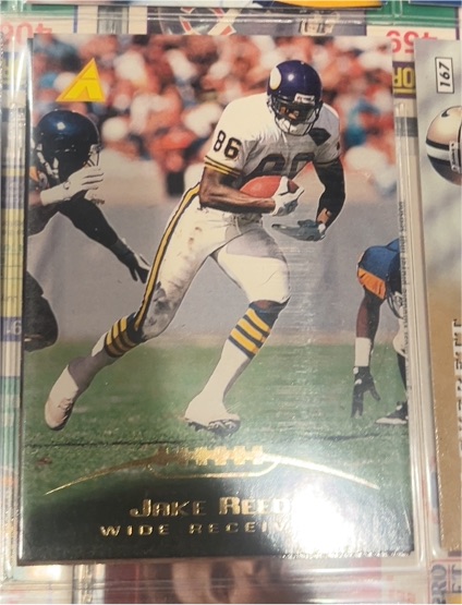 1995 Pinnacle #36 Jake Reed — front