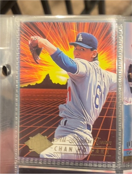 1994 Fleer Ultra All-Rookie Team #9 Chan Ho Park — front