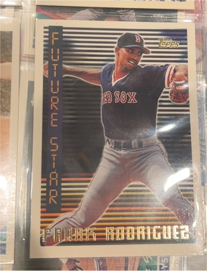 1995 Topps #244 Frank Rodriguez — front