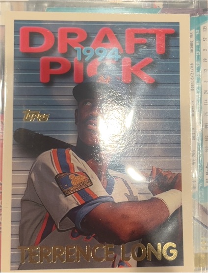 1995 Topps #112 Terrence Long — front