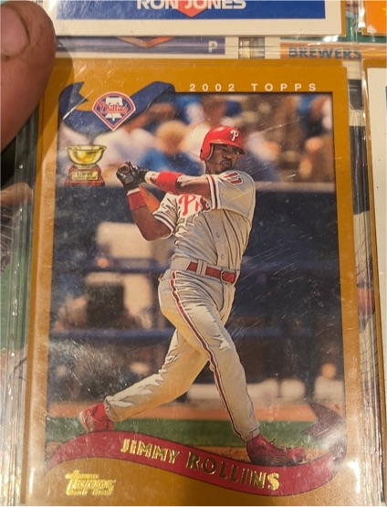 2002 Topps #164 Jimmy Rollins — front