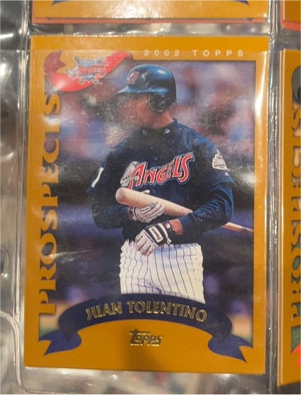 2002 Topps #318 Juan Tolentino Anaheim Angels — front