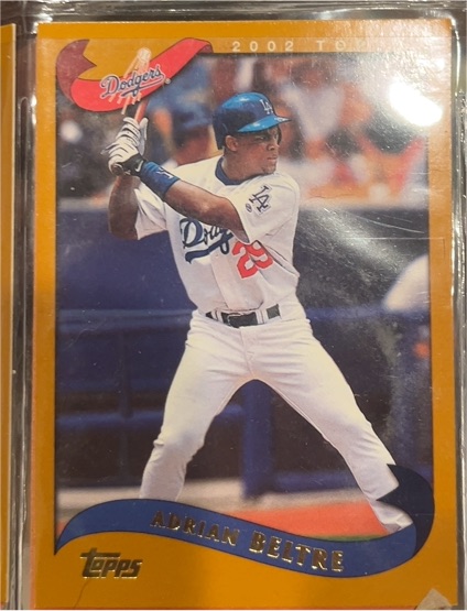 2002 Topps #218 Adrian Beltre — front