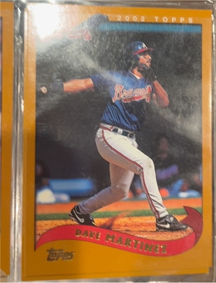 2002 Topps #195 Dave Martinez — front