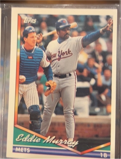 1994 Topps #65 Eddie Murray — front