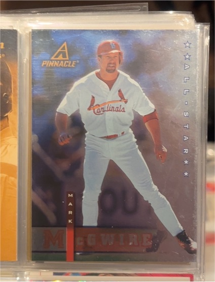 1998 Pinnacle Plus #14 Mark McGwire — front