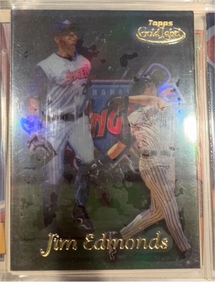 1999 Topps Gold Label #63 Jim Edmonds — front